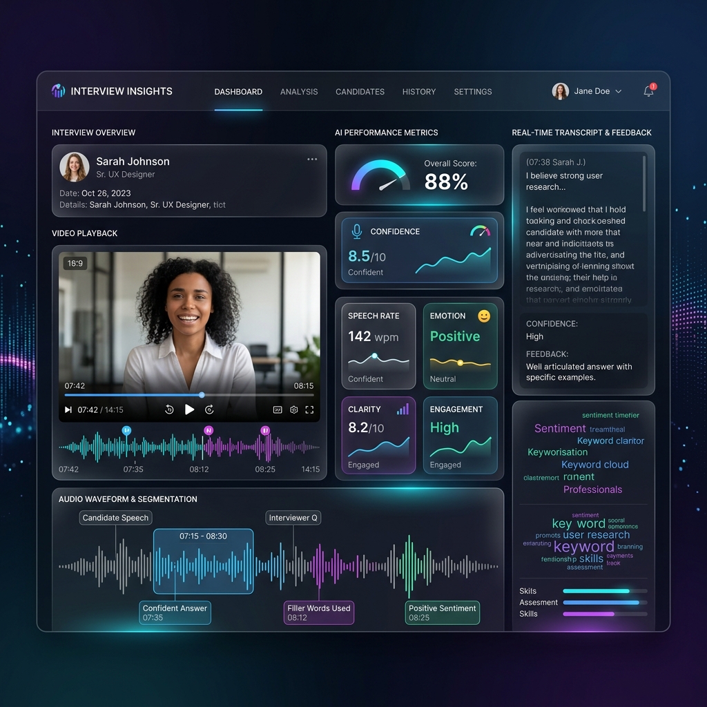 AI Interview Tracker - AI Powered Performance Analysis by Yug Rojivadiya