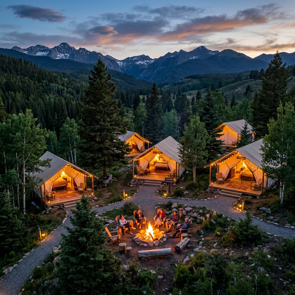 La Nevi Camp - Responsive Camping Website by Yug Rojivadiya